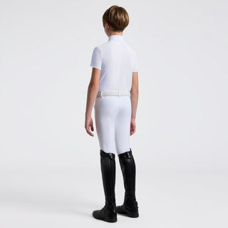 Boys CT Jersey Embroidery Show Shirt | White