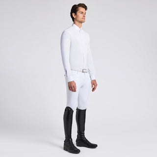 Mens Guibert Show Shirt - White