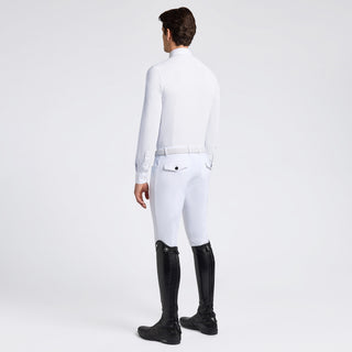 Mens Guibert Show Shirt - White