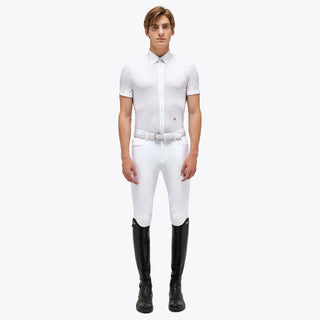 Mens Competition Show Shirt - White