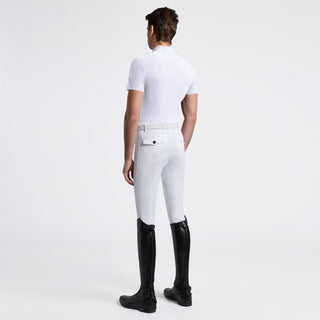 Mens CT Jersey W/Pocket Show Shirt | White