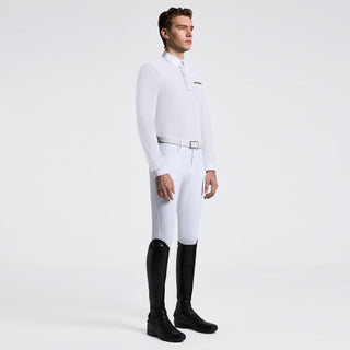 Mens Show Shirt With Pocket | White