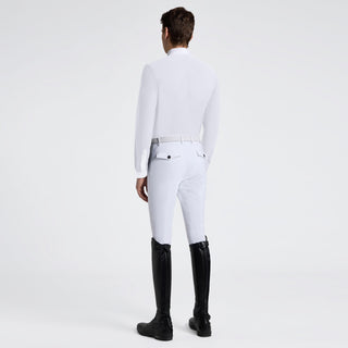 Mens Show Shirt With Pocket | White