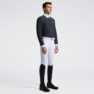 Mens Show Shirt With Pocket | Charcoal