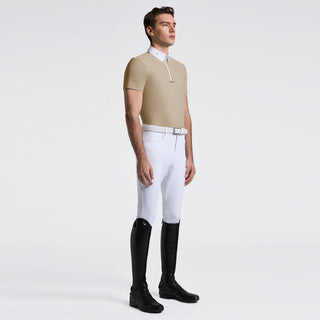 Mens CT Jersey Zip Show Shirt | Aluminium