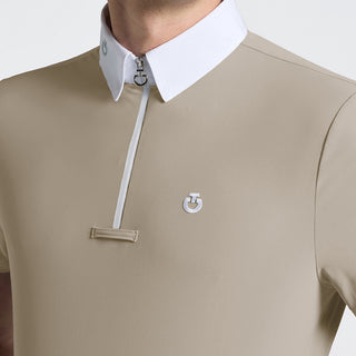 Mens CT Jersey Zip Show Shirt | Aluminium