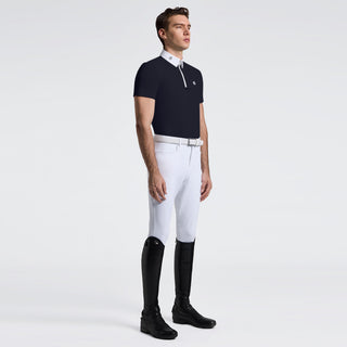 Mens CT Jersey Zip Show Shirt | Navy