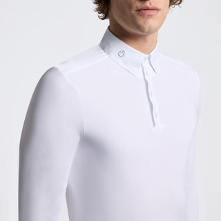 Mens CT Warm Jersey Show Shirt | White
