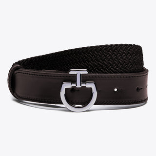 Ladies Elastic CT Clasp Belt | Espresso