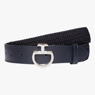 Mens Elastic CT Clasp Belt | Navy