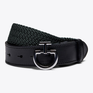 Mens Elastic CT Clasp Belt | Grey