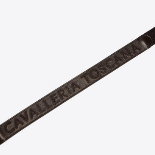 Ladies Elastic Leather Belt | Espresso