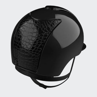 Cromo 2.0 Polish Black | Front & Rear Panels Cocco Style Black Leather
