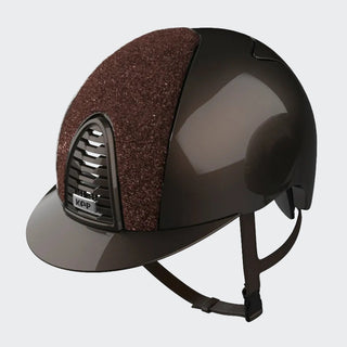 Cromo 2.0 Polish Brown | Brown Glitter Fabric Front Panel