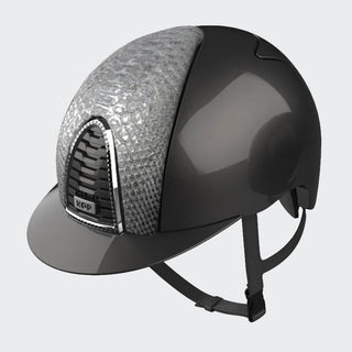 Cromo 2.0 Polish Grey | Python Silver Laminated Front Panel