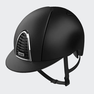 Cromo 2.0 Textile Black | Front, Rear & Visor Black Leather