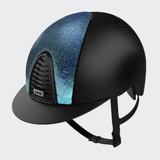 Cromo 2.0 Textile Black | Blue Galassia Fabric Front Panel