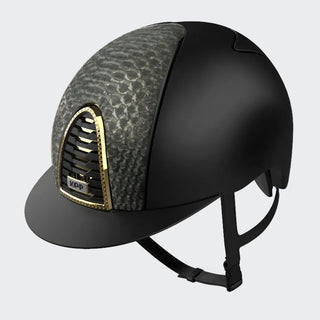 Cromo 2.0 Textile Black | Python Gold Laminated Front Panel
