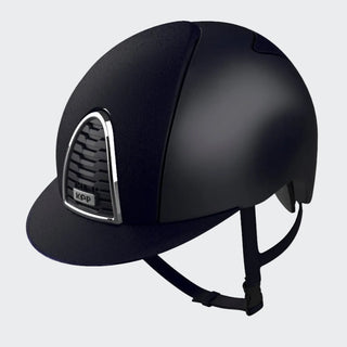 Cromo 2.0 Textile Blue | Front, Rear & Visor Blue Leather