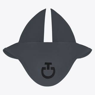Light Weight Jersey Stripe Fly Hood | Dark Grey