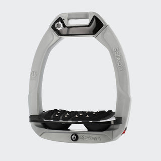 Safe-On Stirrups | Grey | Black