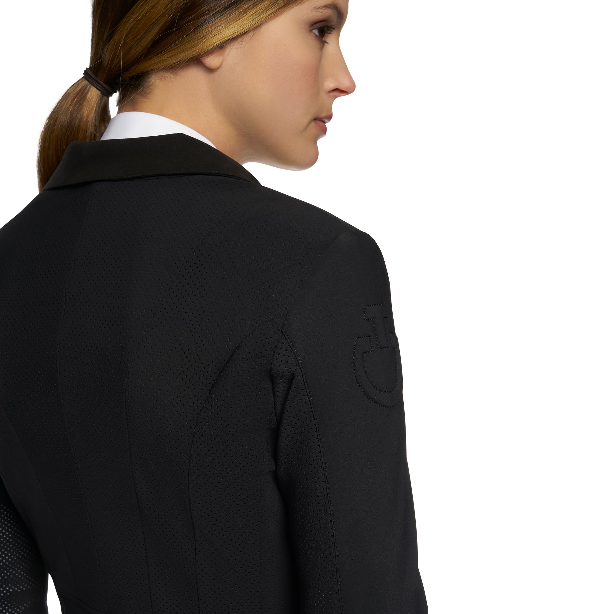 Ladies GP Perforated Show Jacket - Black