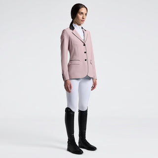 Ladies GP Perforated Riding Jacket | Violet Ice