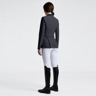 Ladies GP Perforated Riding Jacket | Charcoal