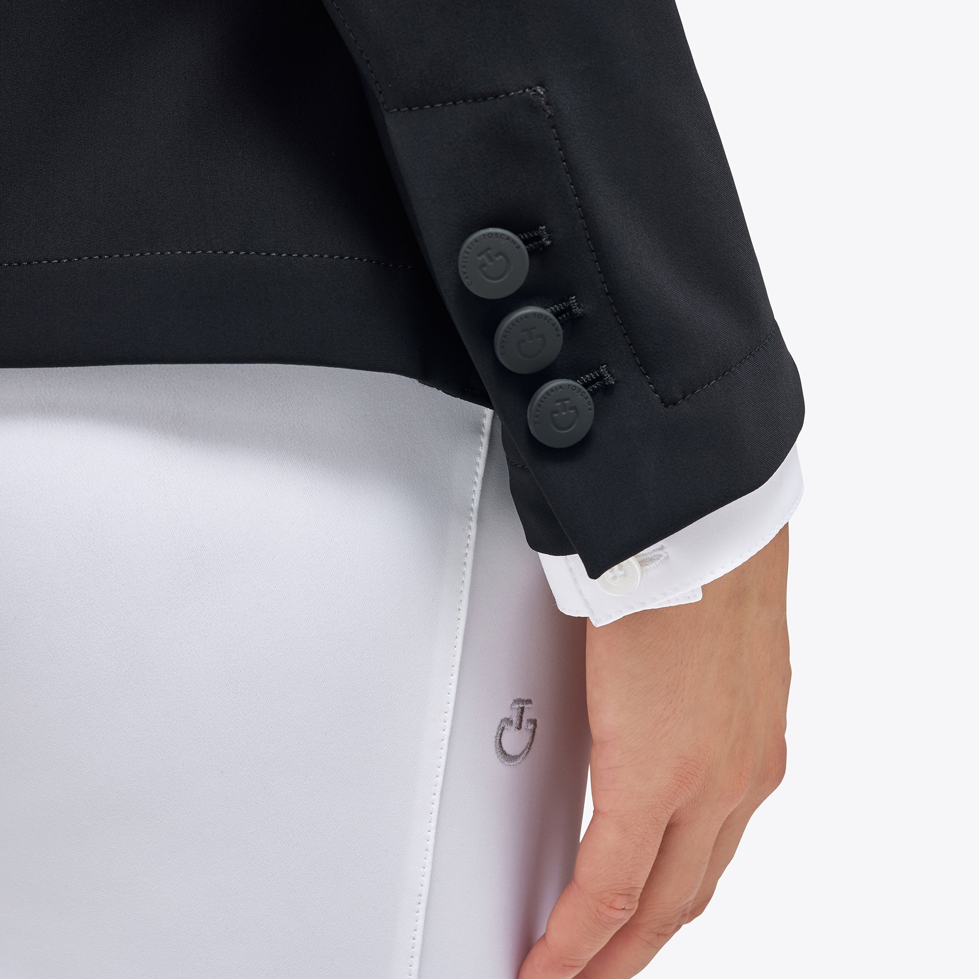 Ladies American Jersey Hunter Show Jacket - Black