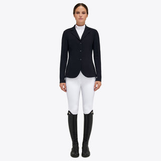 Ladies R-Evo Light Tech Knit Zip Riding Jacket | Navy