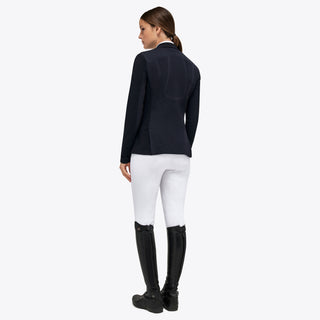 Ladies R-Evo Light Tech Knit Zip Riding Jacket | Navy