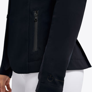 Ladies R-Evo Light Tech Knit Zip Riding Jacket | Navy