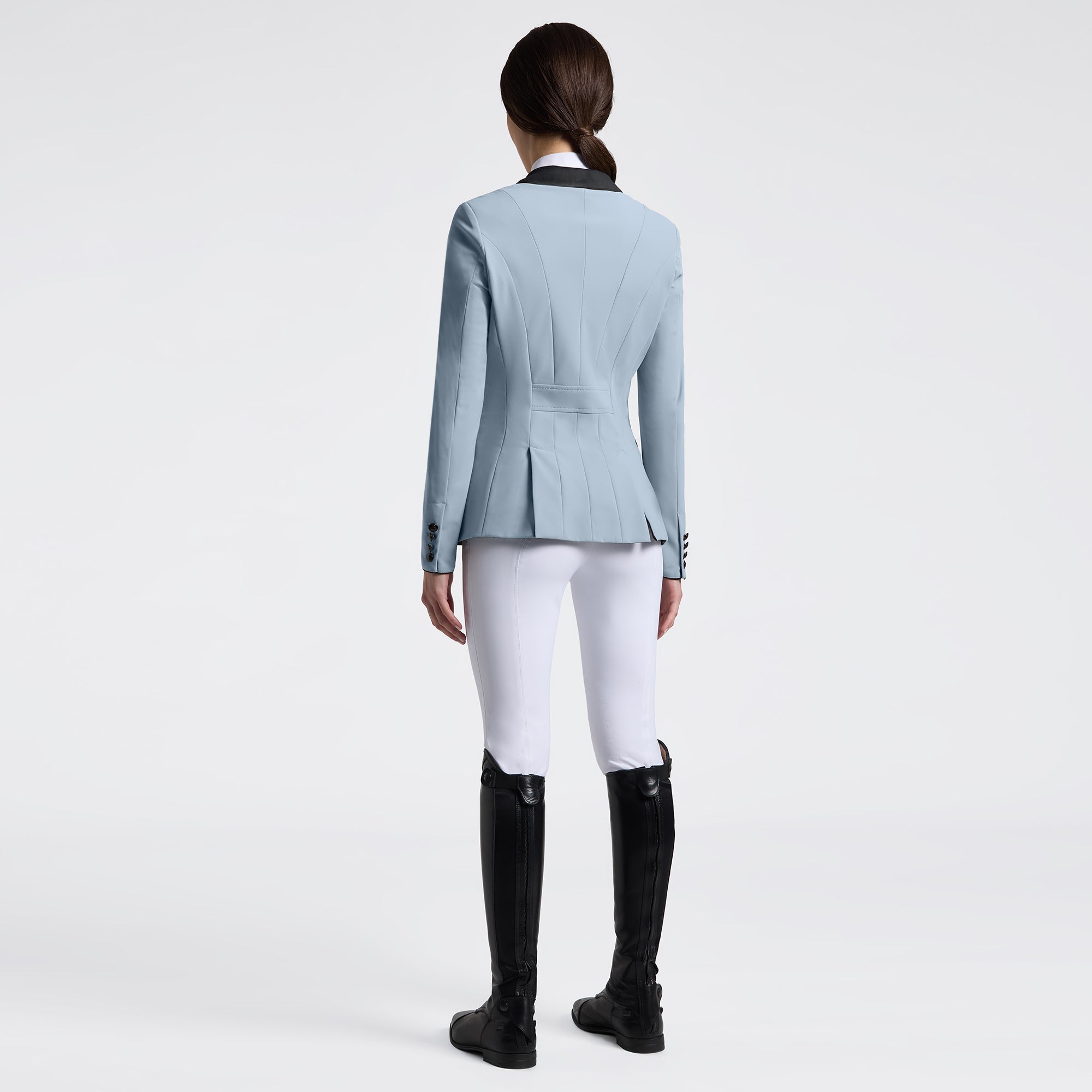 Ladies GP Riding Jacket | Blue Fog