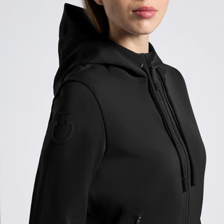 Ladies CT Perforated Jersey Inserts Softshell | Black