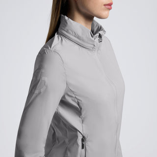 Ladies CT Heat Sealed K-Way Jacket | Light Grey