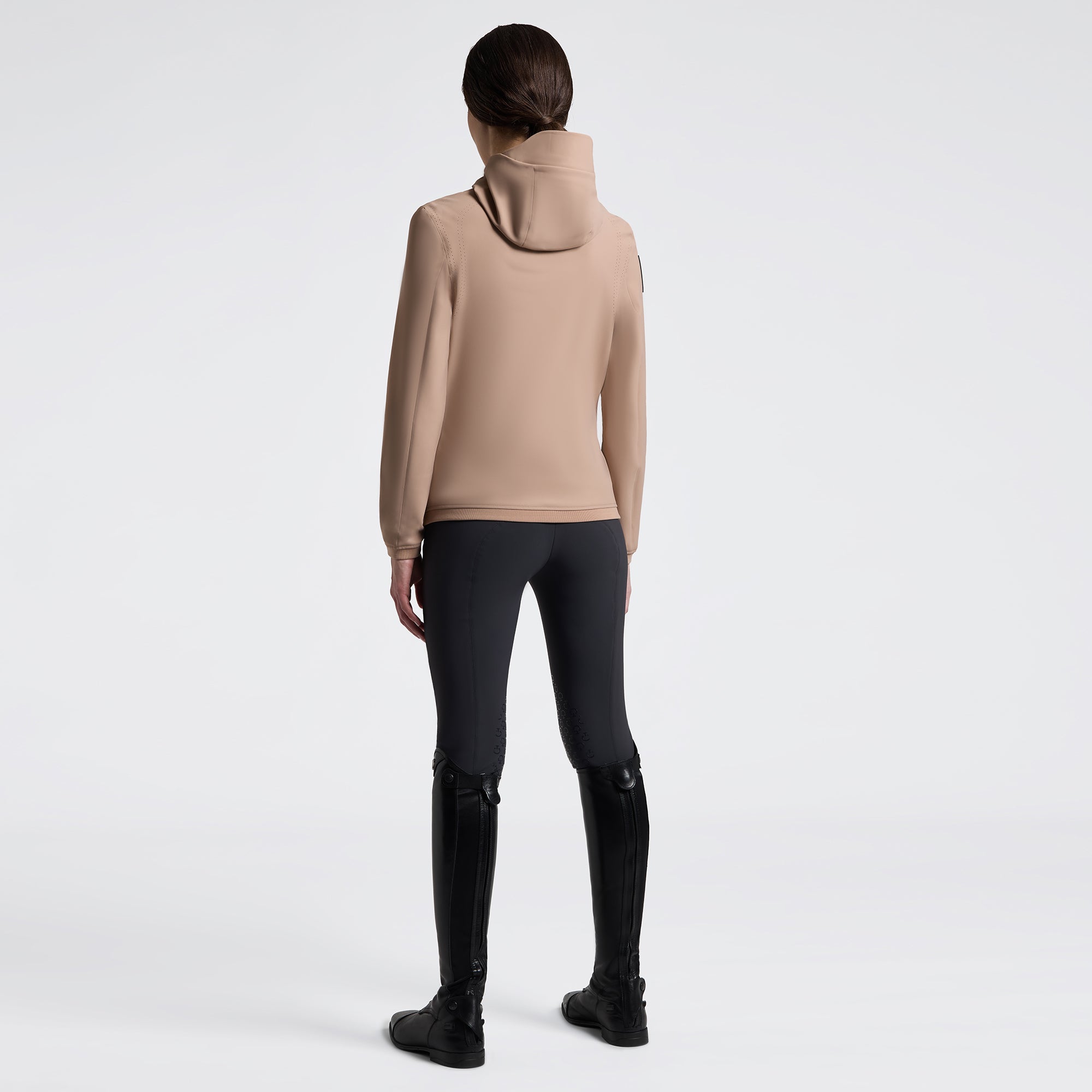 Ladies CT Perforated Jersey Softshell Jacket | Brush