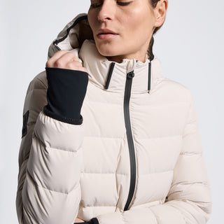 Ladies CT Hooded Down Coat | Rainy Day