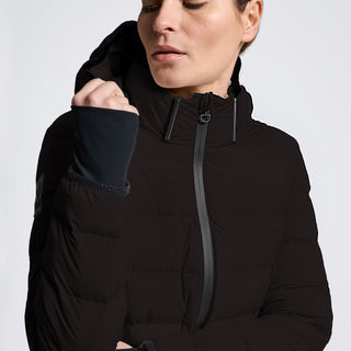Ladies CT Hooded Down Coat | Espresso