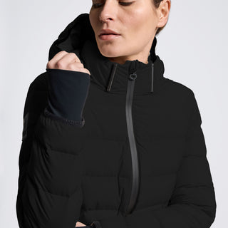 Ladies CT Hooded Down Coat | Black