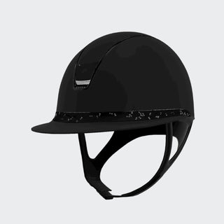 Custom | Miss 2.0 Shadowmatt Crystal Leaf Frontal Band | Black