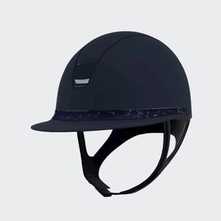 Custom | Miss 2.0 Shadowmatt Crystal Leaf Frontal Band | Navy