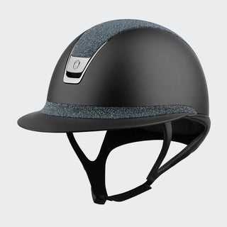 Custom | Miss 2.0 Shadowmatt Helmet Ocean Depth Top & Frontal Band | Black