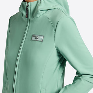 Ladies RG Italy Bonded Softshell Coat | Mint Green