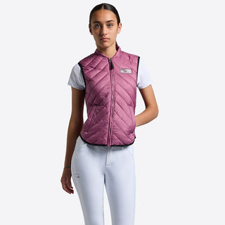 Ladies RG Italy Lightweight Puffer Vest | Pink