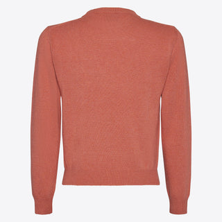 Girls CT Orbit Cashmere Blend Crew Sweater | Blush Pink