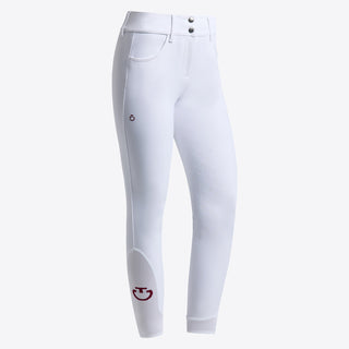 Ladies American Breeches | High Rise | Full Grip | White