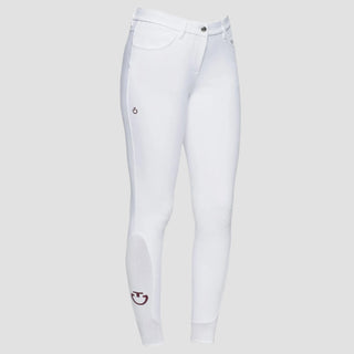Ladies New Grip Breeches | Medium Rise | White
