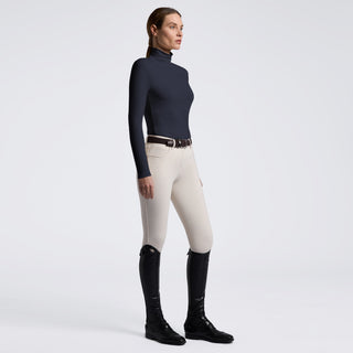 Ladies Tech Wool Training Polo | Navy