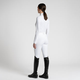 Ladies RG Strass Show Shirt | Long Sleeves | White