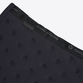CT Embroidery Quilted Jumping Saddle Pad | Charcoal